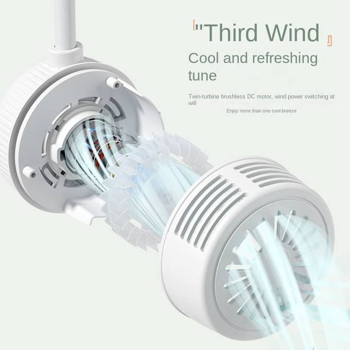 Portable Neck Fan │ Rechargeable & Hands-Free Cooling │ Outdoor Travel