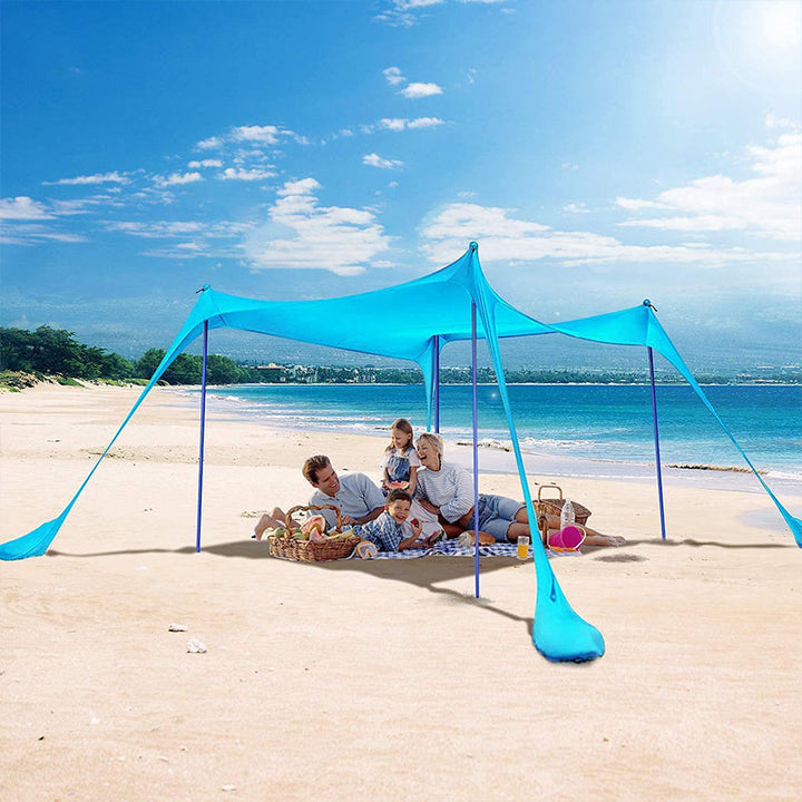 Family Beach Tent | UV-Protection Pop-Up Sun Shade | Outdoor & Camping