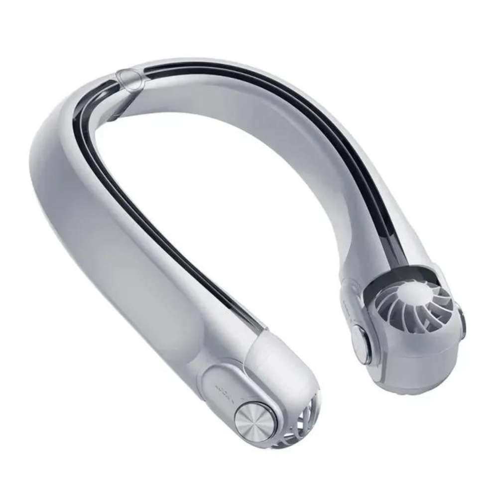 Portable Neck Fan | Rechargeable Bladeless, 3-Speed | Outdoor & Gym
