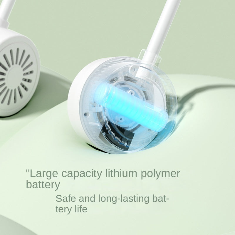 Portable Neck Fan │ Rechargeable & Hands-Free Cooling │ Outdoor Travel