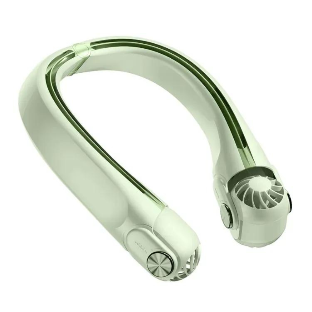 Portable Neck Fan | Rechargeable Bladeless, 3-Speed | Outdoor & Gym