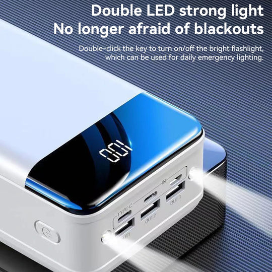 Portable Power Bank | Fast Charging LED Light | Travel Emergency
