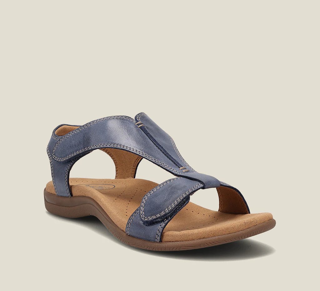 Covernorth Women’s Leather Strappy Comfort Sandals