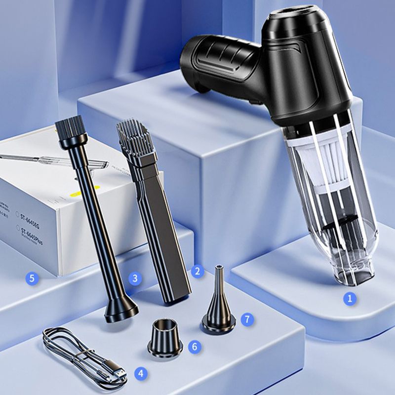 Mini Car Vacuum │ Cordless Strong Suction │ Car & Home