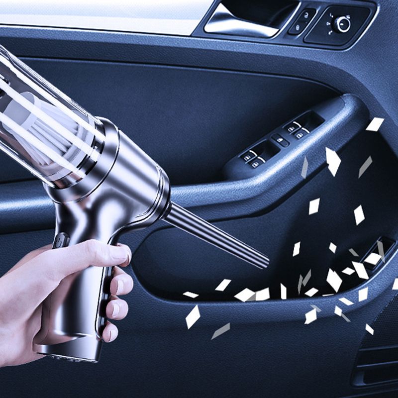 Mini Car Vacuum │ Cordless Strong Suction │ Car & Home