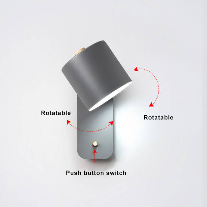 Metal Wall Sconce │ Adjustable Reading Light │ Bedroom & Living room