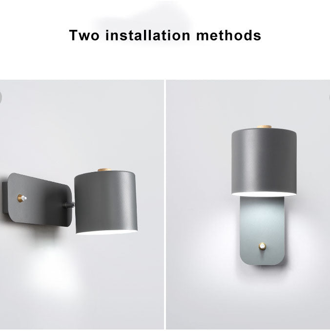 Metal Wall Sconce │ Adjustable Reading Light │ Bedroom & Living room