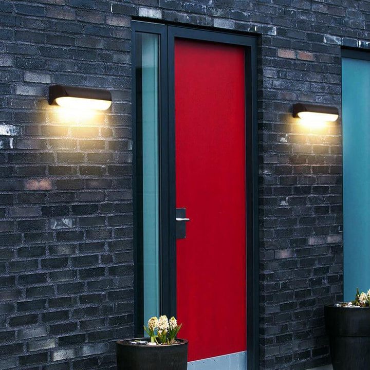 LED Outdoor Wall Light | Waterproof Porch Sconce | Patio Garden | Black
