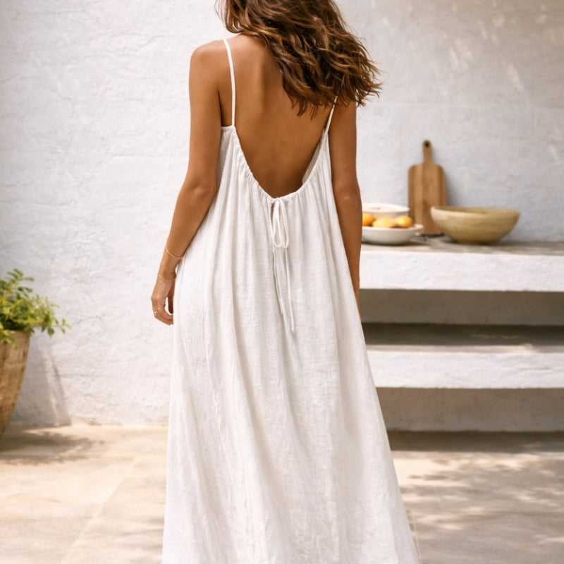Women's Casual Flowy Cami Maxi Dress