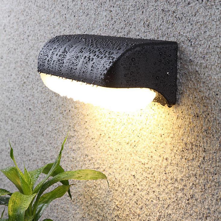 LED Outdoor Wall Light | Waterproof Porch Sconce | Patio Garden | Black
