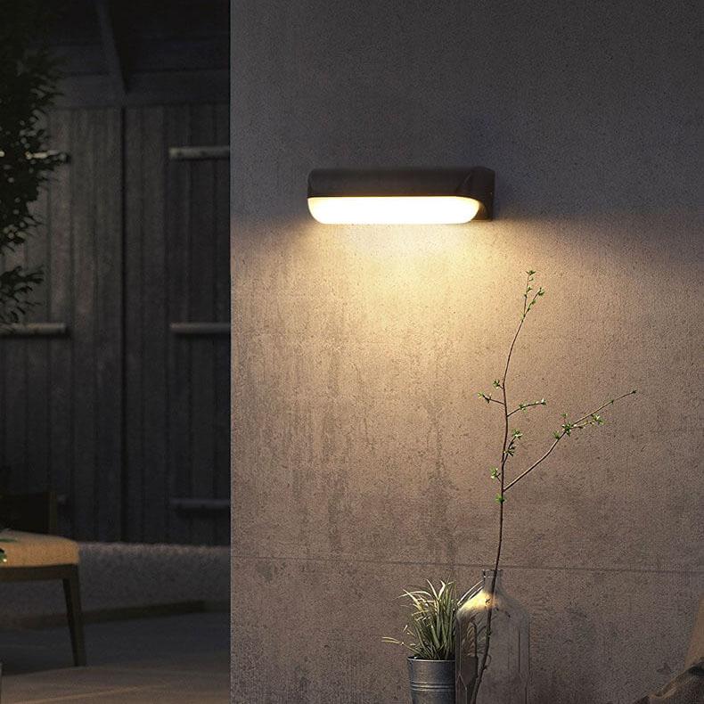 LED Outdoor Wall Light | Waterproof Porch Sconce | Patio Garden | Black