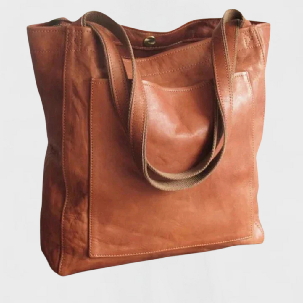 Covernorth Genuine Leather Oversized Tote Bag