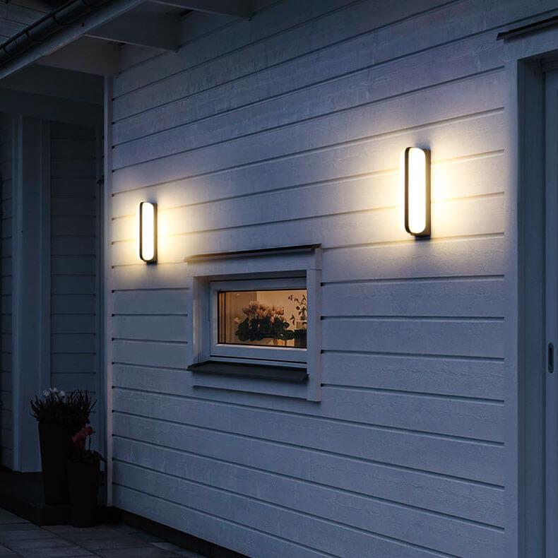 LED Outdoor Wall Light | Waterproof Porch Sconce | Patio Garden | Black