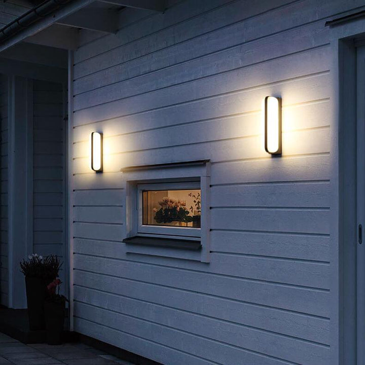 LED Outdoor Wall Light | Waterproof Porch Sconce | Patio Garden | Black