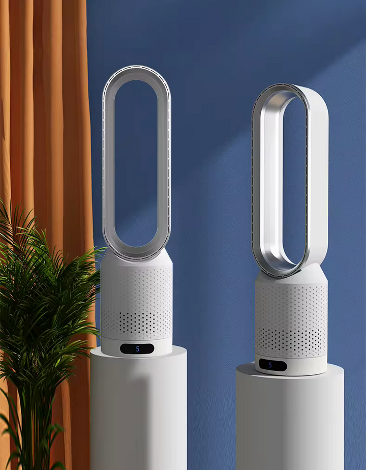 3-in-1 Tower Air Cooler | UV Purifier & Ioniser | Silent Fan | 6L Tank