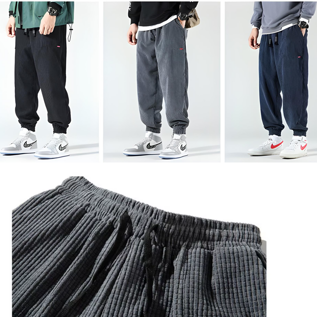 Covernorth Men’s Wide-Leg Corduroy Joggers