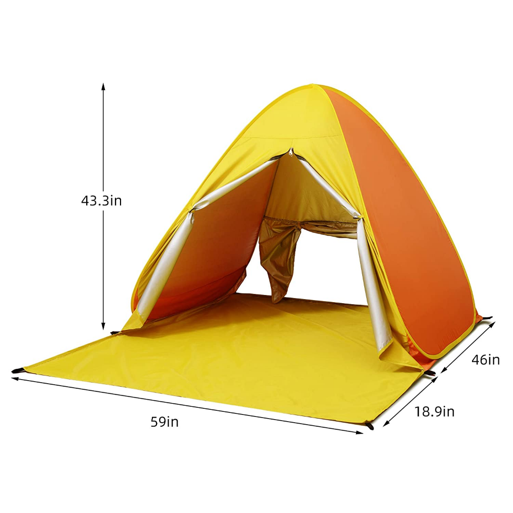 Pop-Up Beach Tent | UV Protection, Instant Setup | Beach, Park & Camping