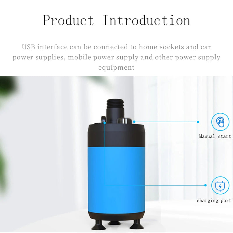 Portable Camping Shower │ USB Rechargeable & Compact │ Outdoor & Travel