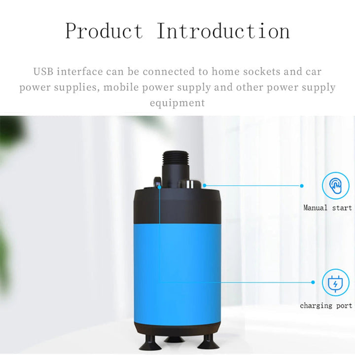 Portable Camping Shower │ USB Rechargeable & Compact │ Outdoor & Travel