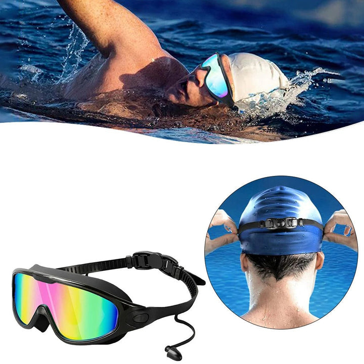 Anti-Fog Swim Goggles | No-Leaking Comfortable Fit | Lap Swimming