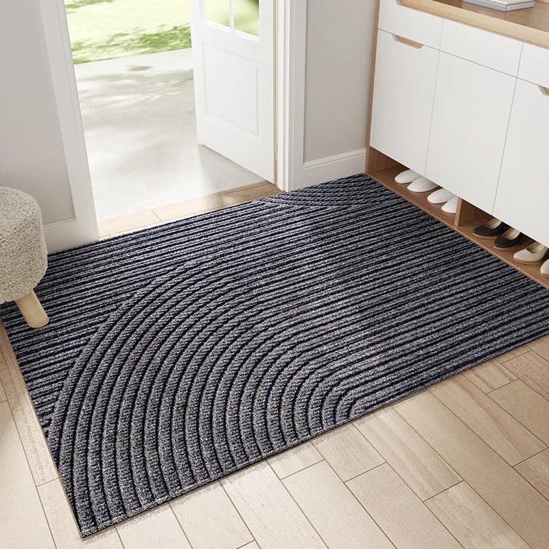 Geometric Doormat │ Non-Slip Backing Traps Dirt │ Entryway