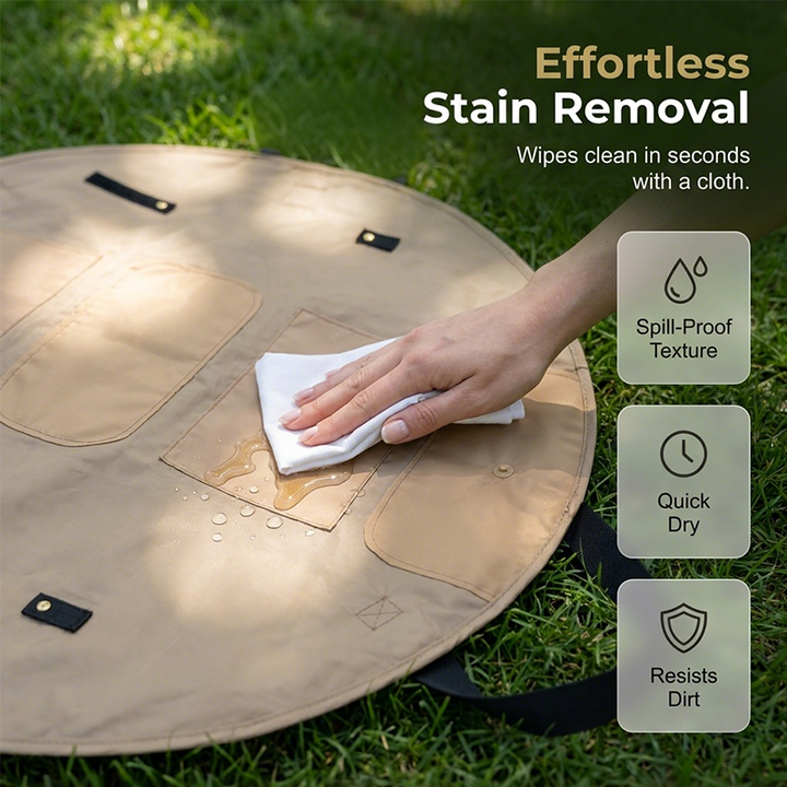 2-in-1 Picnic Mat Bag │ Large & Portable, Sand-Free │ Outdoor & Beach