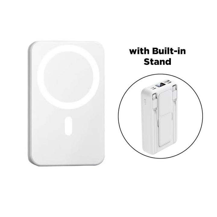 MagSafe Wireless Power Bank | Stand Charger | Travel & Desk