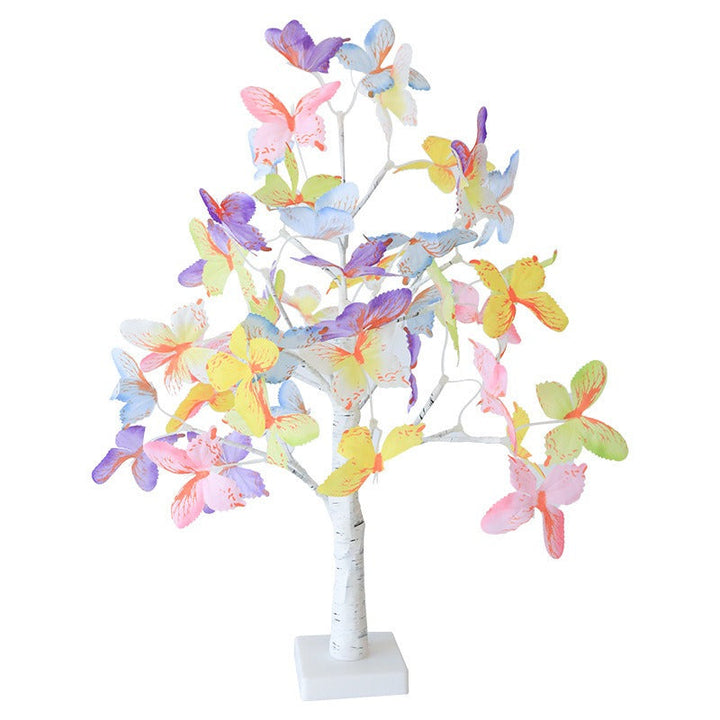 LED Butterfly Tree Lamp │ USB Battery Warm Glow │ Bedroom Party Decor