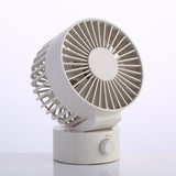 Portable Desk Fan | Rechargeable, Quiet Airflow | Office & Tabletop