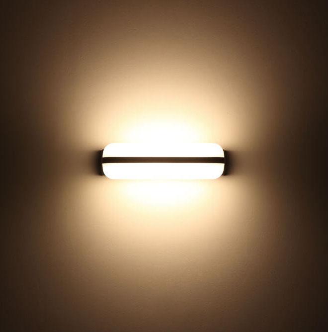 LED Outdoor Wall Light | Waterproof Porch Sconce | Patio Garden | Black