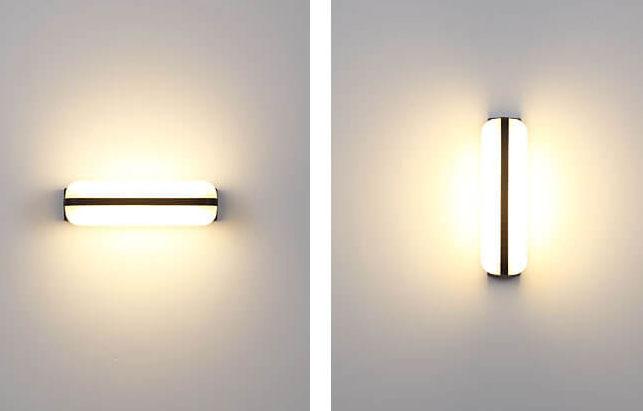 LED Outdoor Wall Light | Waterproof Porch Sconce | Patio Garden | Black