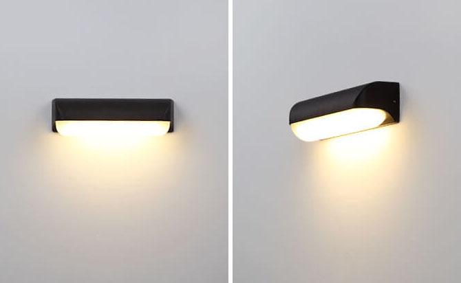 LED Outdoor Wall Light | Waterproof Porch Sconce | Patio Garden | Black