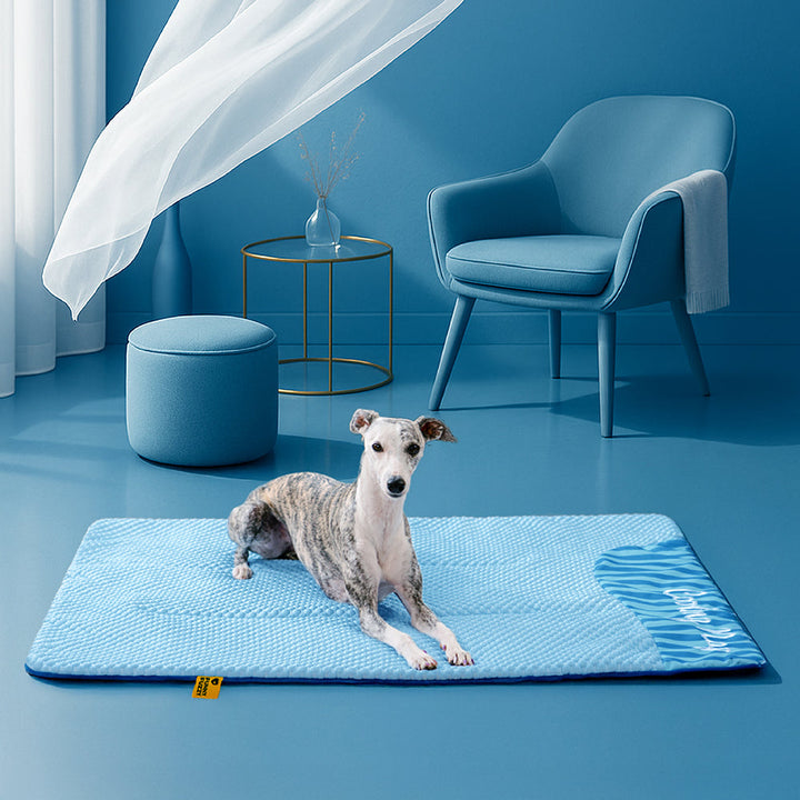 Cooling Dog Bed Mat | Ice Cool Fabric, Breathable | Sofa Floor Outdoor