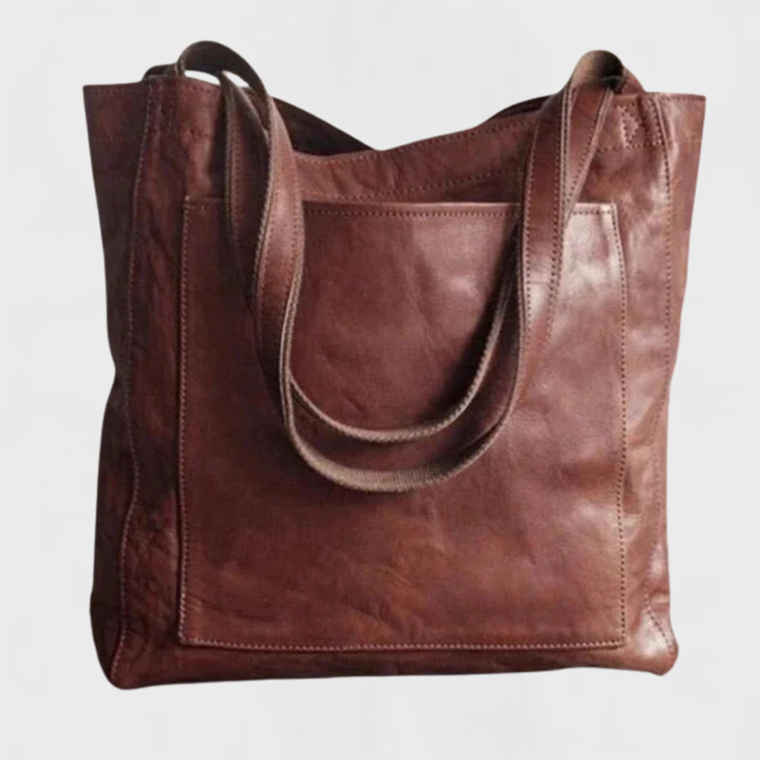 Covernorth Genuine Leather Oversized Tote Bag