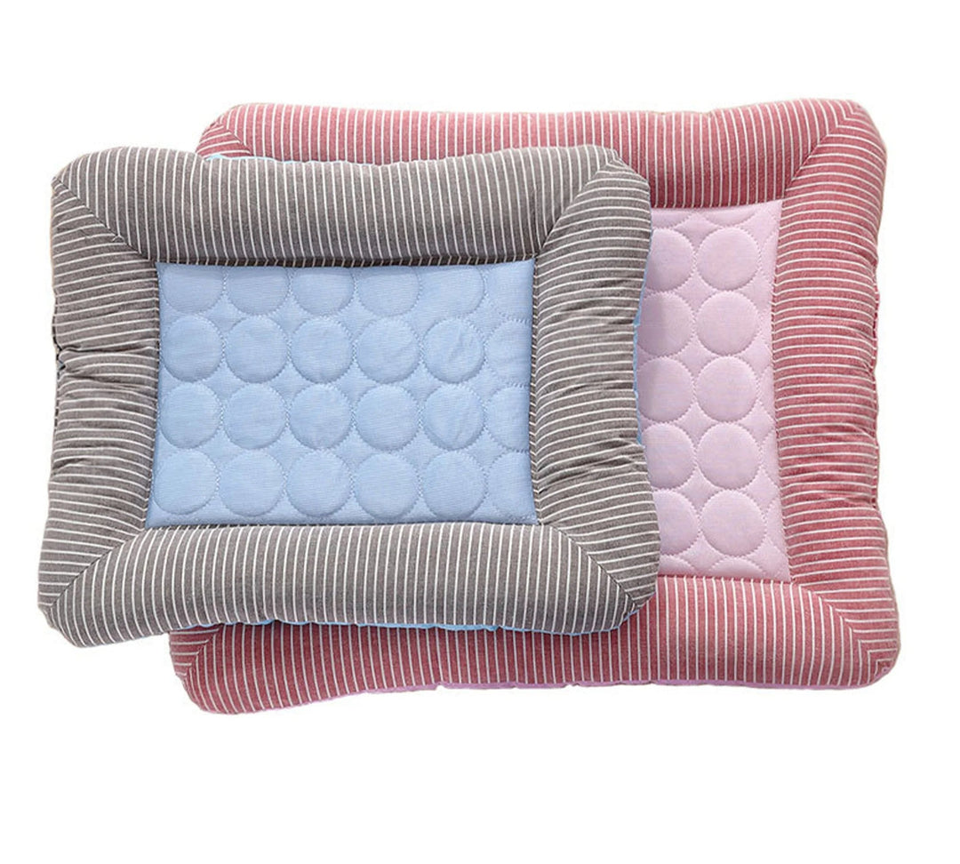 Cooling Dog Bed | Ice Silk Relief | Bedroom & Living Room