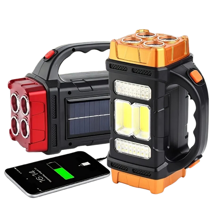 Solar Powered 3-in-1 Emergency Torch