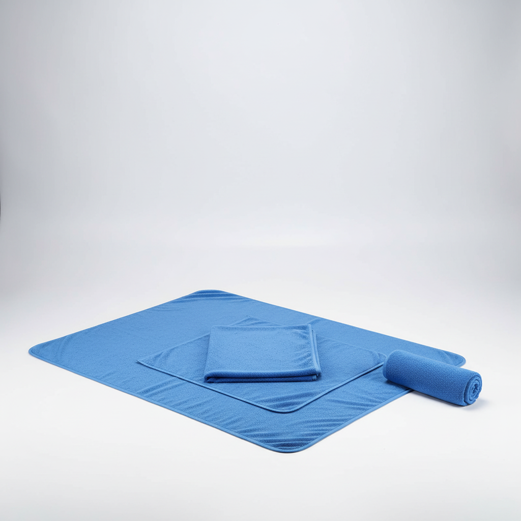 Microfiber Beach Towel Set | Sand Free Quick Dry | Seaside Travel