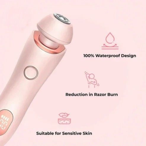 Electric Shaver │ Waterproof & Gentle │ Body Care & Travel