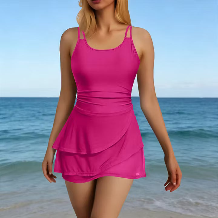 Women's Dual-Strap Swim Dress