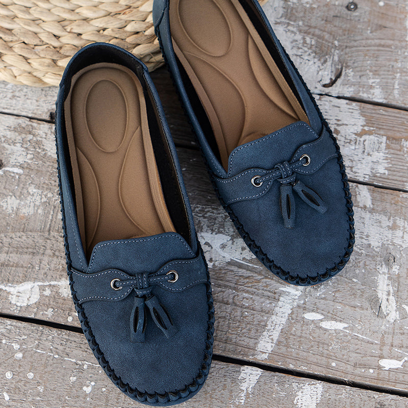 Women's Suede Tassel Loafers