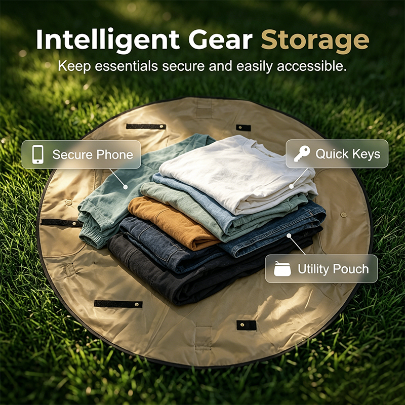 2-in-1 Picnic Mat Bag │ Large & Portable, Sand-Free │ Outdoor & Beach
