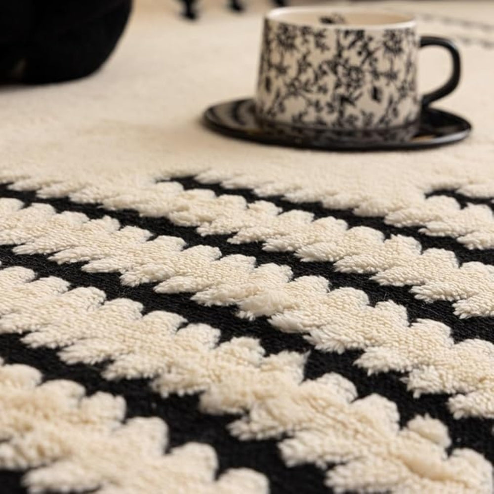 Textured Striped Sofa Cover Heavyweight Throw Cover