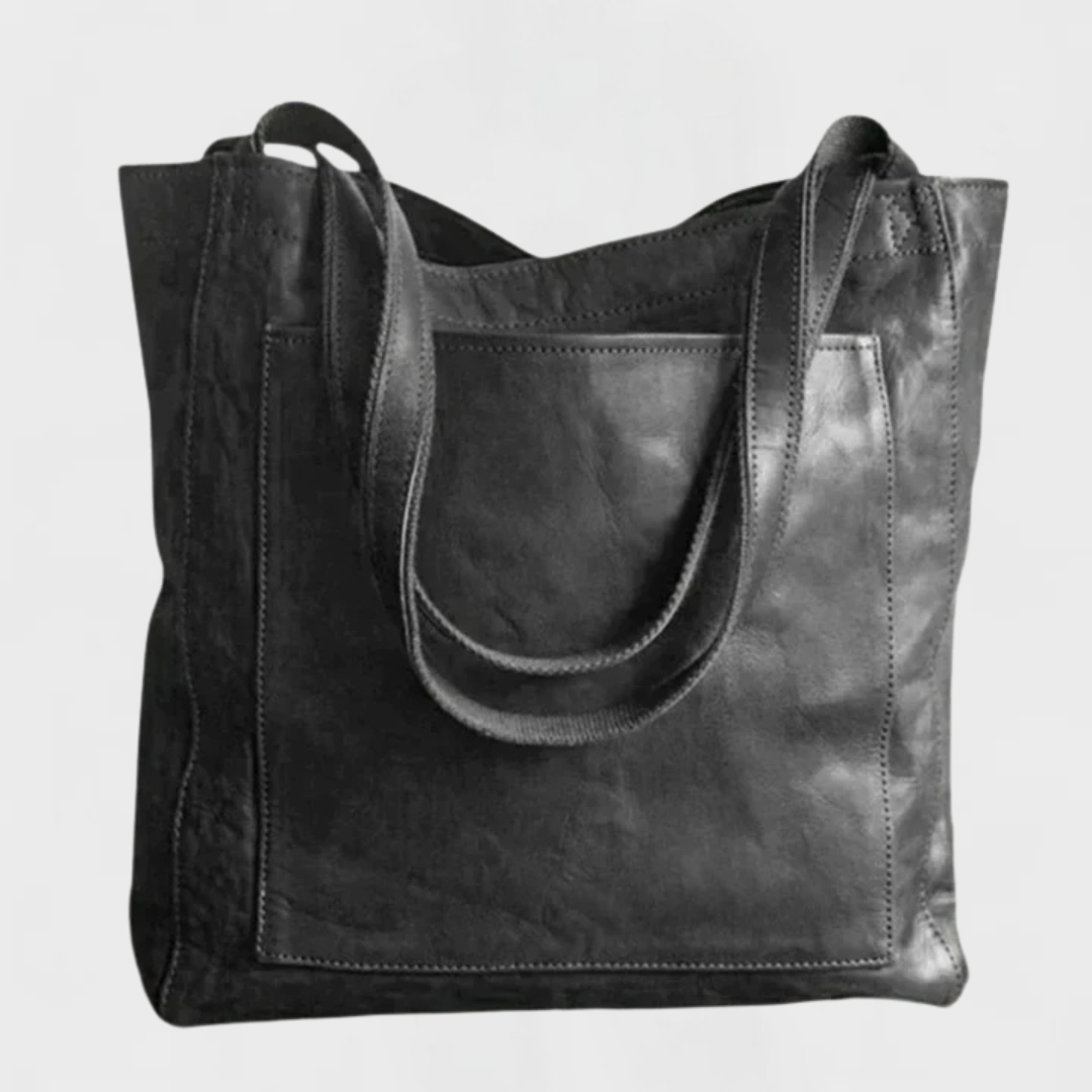 Covernorth Genuine Leather Oversized Tote Bag