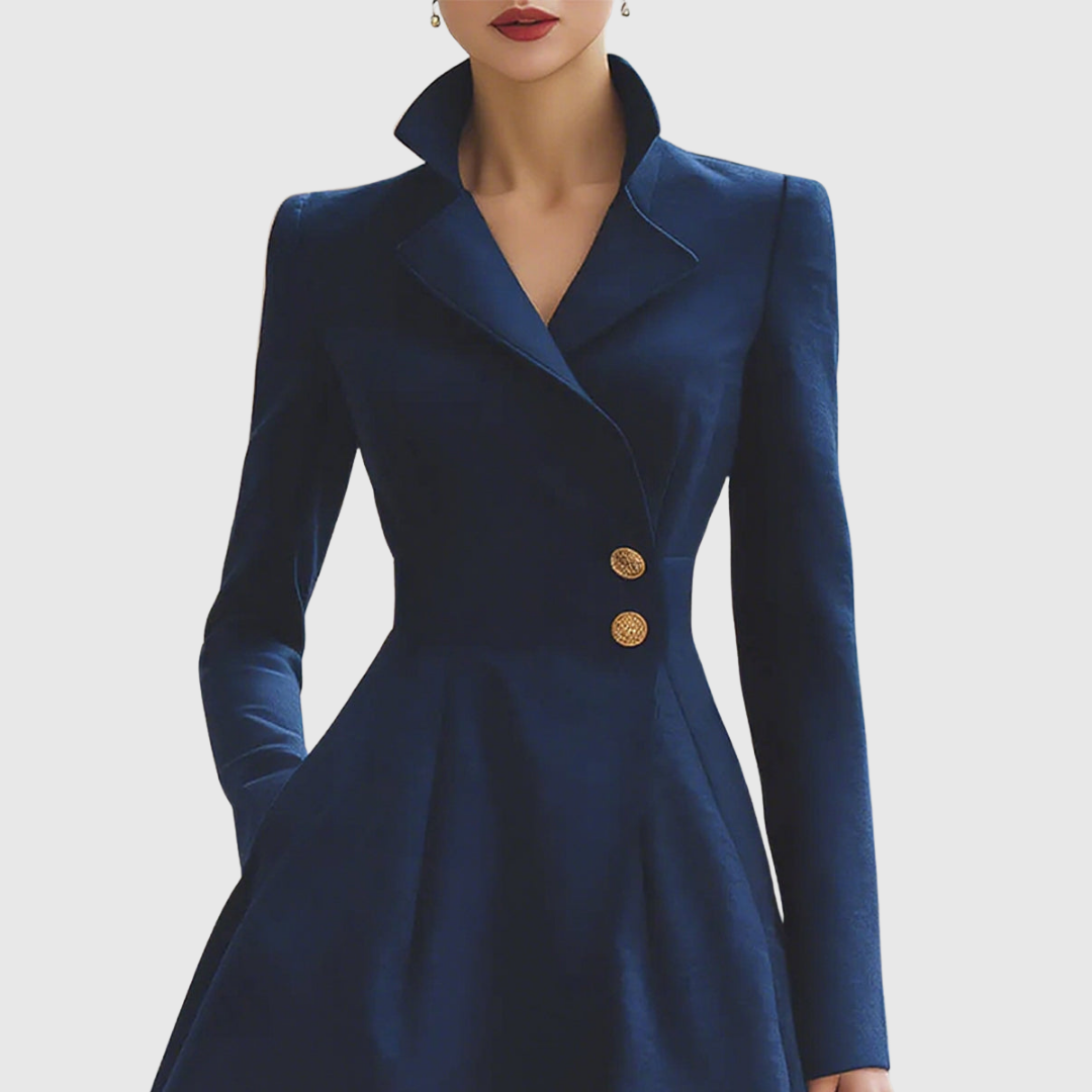 Covernorth Women’s Fit-and-Flare Coat Dress