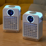 Portable Air Cooling Fan | Humidifier, Mist | Desk, Home & Car | White