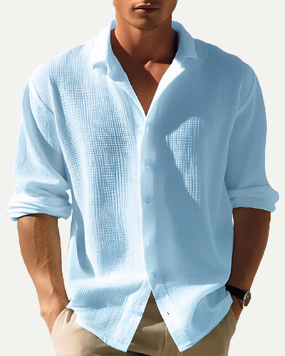 Covernorth Men's Textured Button-Down Shirt