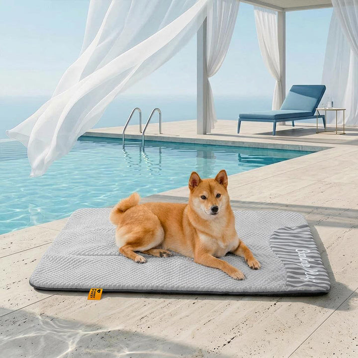 Cooling Dog Bed Mat | Ice Cool Fabric, Breathable | Sofa Floor Outdoor