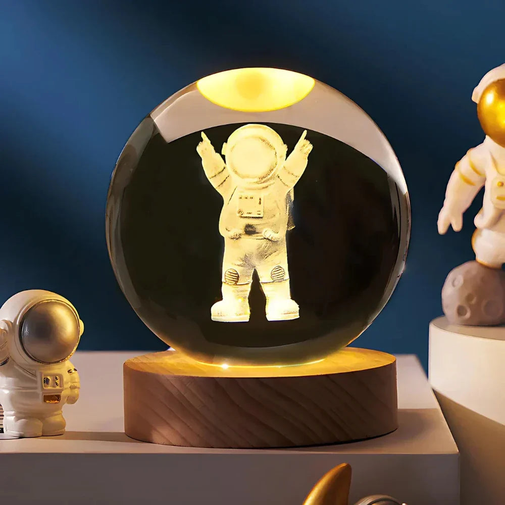 Galaxy Crystal Ball Night Light