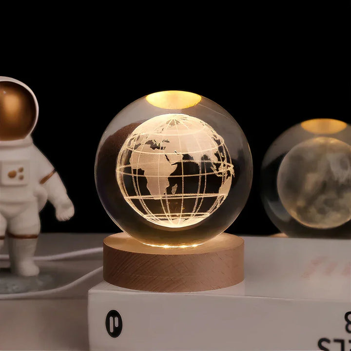 Galaxy Crystal Ball Night Light