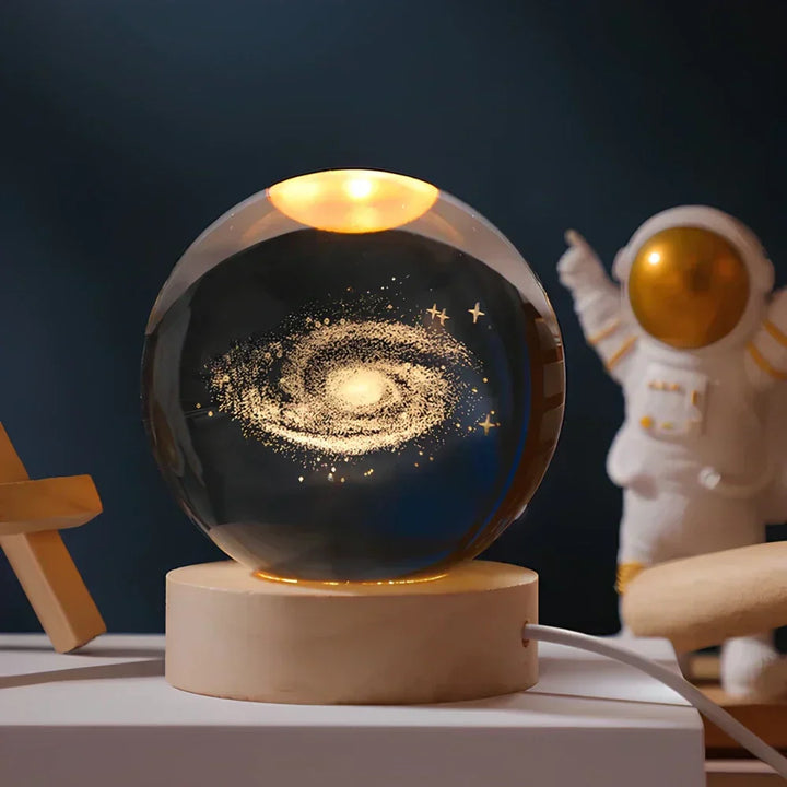 Galaxy Crystal Ball Night Light